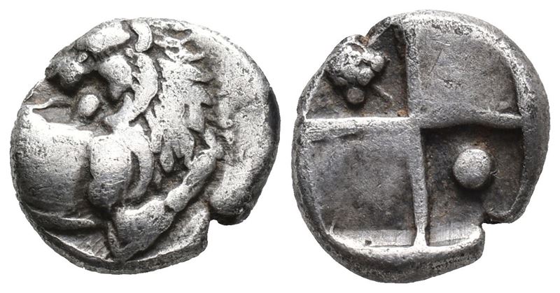 Thrace, Chersonesos, C. 386-338 Bc. Ar Hemidrachm (11mm, 2.22g).