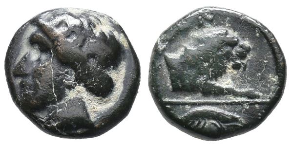 Asia Minor, Uncertain mint, 4th-3rd centuries BC. Æ (10mm, 1.20g).  - Auction Greek, Roman, Byzantine Coins - Bertolami Fine Art - Prague