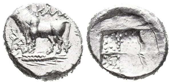 Bithynia, Kalchedon, c. 367-340 BC AR  Drachm (14mm, 3,77g).