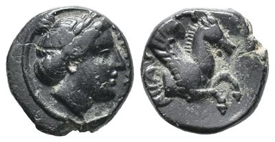 Mysia, Lampsakos, C. 4th-3rd Century Bc. Æ (10mm, 7.39g).
