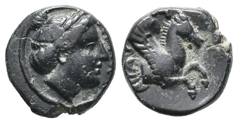 Mysia, Lampsakos, C. 4th-3rd Century Bc. Æ (10mm, 7.39g).