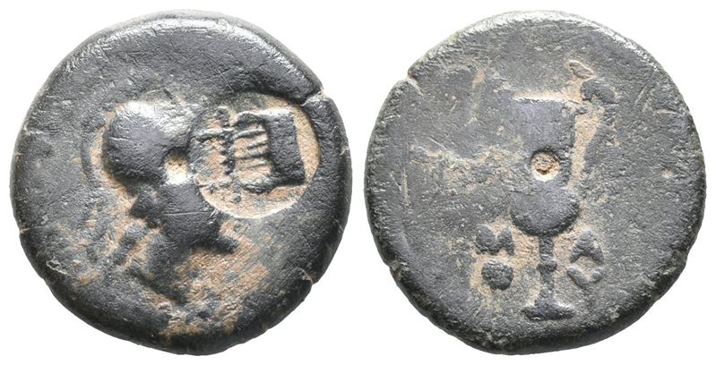 Lesbos, Methymna, C. 350-240 Bc. Æ (16mm, 3.14g).