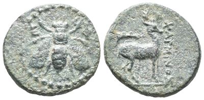 Ionia, Ephesos, C. 200 Bc. Æ (17mm, 3.57g).