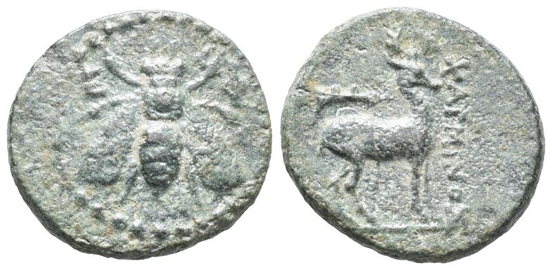 Ionia, Ephesos, C. 200 Bc. Æ (17mm, 3.57g).