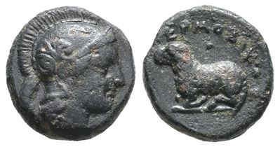 Ionia, Klazomenai, C. 4th Century Bc. Æ (11mm, 1.58g).