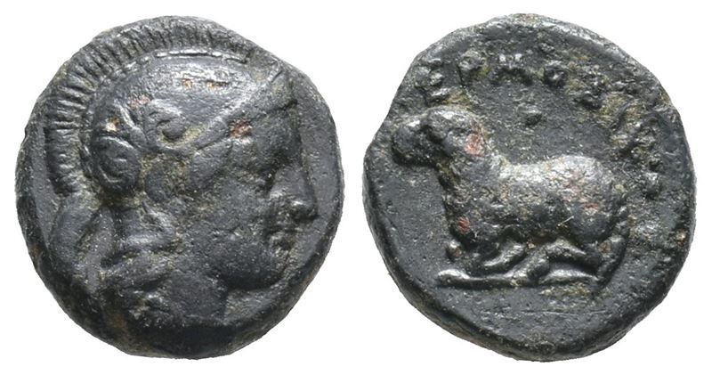Ionia, Klazomenai, C. 4th Century Bc. Æ (11mm, 1.58g).