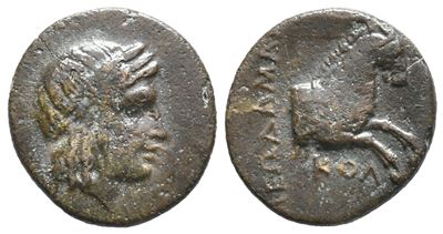 Ionia, Kolophon, C. 360-330 Bc. Æ (13mm, 1.87g).