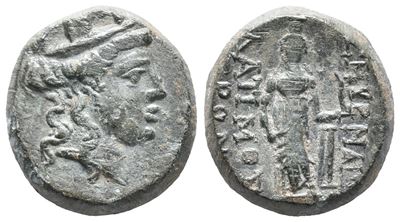 Ionia, Smyrna, C. 85-75 Bc. Æ (15mm, 4.8g).