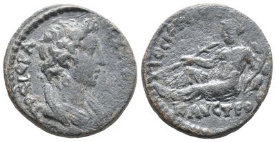 Lydia, Dioshieron. Pseudo-autonomous Issue, Time Of The Antonines, C. 138-192. Æ (20mm, 4.55g).