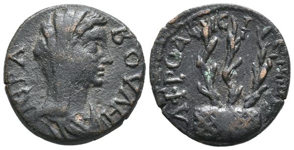 Caria, Aphrodisias. Pseudo-autonomous issue, time of Gallienus (253-268). Æ (20mm, 4.26g).  - Auction Greek, Roman, Byzantine Coins - Bertolami Fine Art - Prague