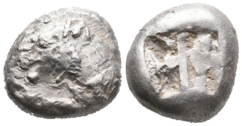 Caria, Mylasa, C. 520-490 Bc. Ar Stater (17mm, 10.98g).