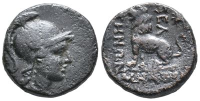Phrygia, Peltai, C. 2nd-1st Century Bc. Æ (17mm, 4.6g).
