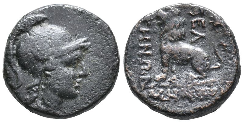 Phrygia, Peltai, C. 2nd-1st Century Bc. Æ (17mm, 4.6g).