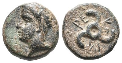 Dynasts Of Lycia, Perikles (C. 380-360 Bc). Æ (11mm, 2g).