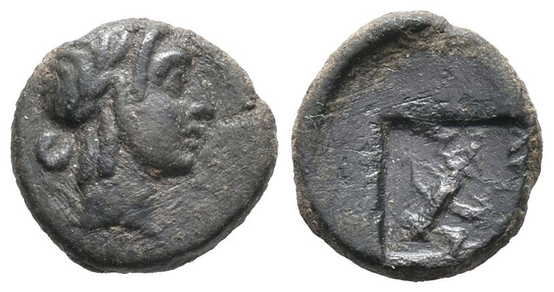 Lycia League, Kragos, C. 30-27 Bc. Æ (10mm, 1.11g).