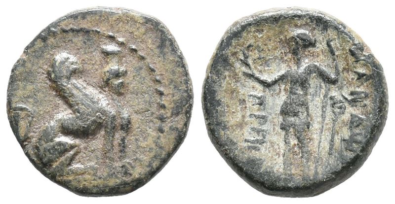 Pamphylia, Perge, C. 190-130 Bc. Æ (13mm, 2.09g).