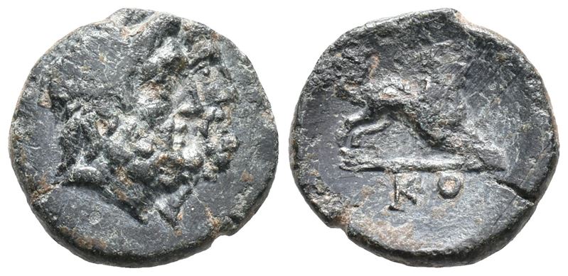 Pisidia, Komama, 1st Century Bc. Æ (14mm, 2.24g).