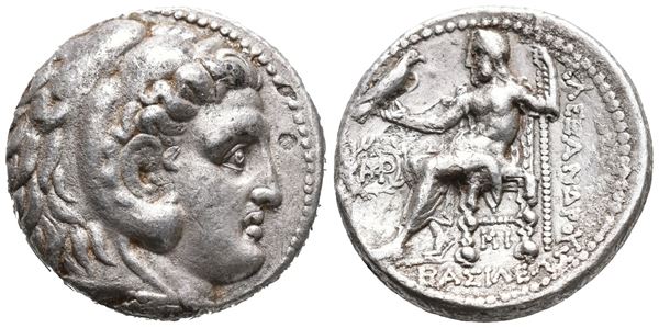 Seleukid Kings, Seleukos I Nikator (312-281 BC). AR Tetradrachm (26mm, 16.78g).  - Auction Greek, Roman, Byzantine Coins - Bertolami Fine Art - Prague