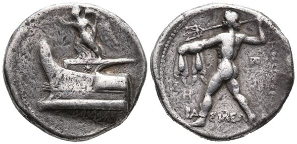 Seleukid Kings, Demetrios I (162-150 BC). AR Tetradrachm (27mm, 16.78g).  - Auction Greek, Roman, Byzantine Coins - Bertolami Fine Art - Prague