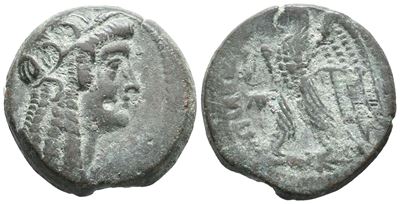 Ptolemaic Kings Of Egypt, Ptolemy Vi (second Sole Reign, 163-145 Bc). Æ (25mm, 14.24g).