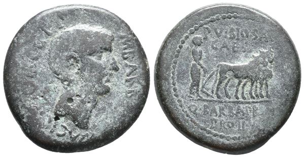 Augustus (27 BC-14 AD). Mysia, Parium. Æ (23mm, 7.6g).  - Auction Greek, Roman, Byzantine Coins - Bertolami Fine Art - Prague