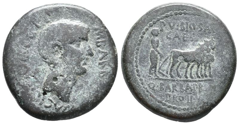 Augustus (27 Bc-14 Ad). Mysia, Parium. Æ (23mm, 7.6g).