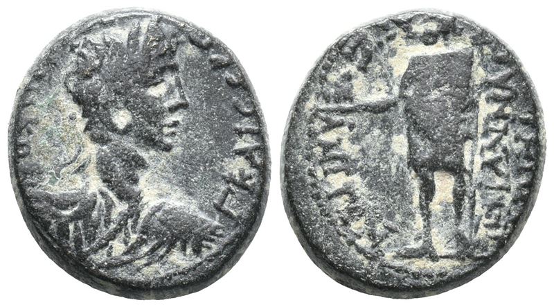 Gaius (caligula, 37-41). Phrygia, Aezanis. Æ (19mm, 5.79g).