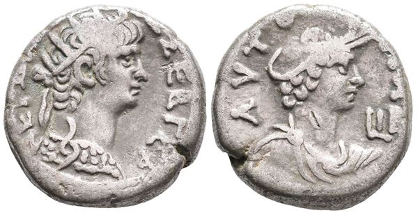 Nero (54-68). Egypt, Alexandria. BI Tetradrachm (24mm, 13.65g),