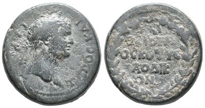 Titus (caesar, 69-79). Phrygia, Laodicea Ad Lycum. Æ (22mm, 10.27g).