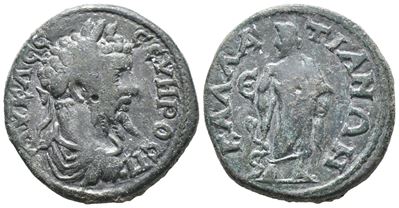 Septimius Severus (193-211). Moesia Inferior, Kallatis. Æ Pentassarion (26mm, 10.44g).