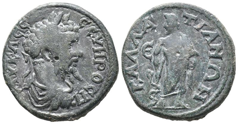 Septimius Severus (193-211). Moesia Inferior, Kallatis. Æ Pentassarion (26mm, 10.44g).