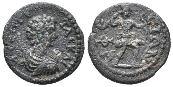 Geta (Caesar, 198-209). Ionia, Ephesus. Æ (17mm, 2.84g).  - Auction Greek, Roman, Byzantine Coins - Bertolami Fine Art - Prague