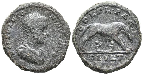 Diadumenian (217-218). Thrace, Deultum. Æ (23mm, 9.27g).  - Auction Greek, Roman, Byzantine Coins - Bertolami Fine Art - Prague