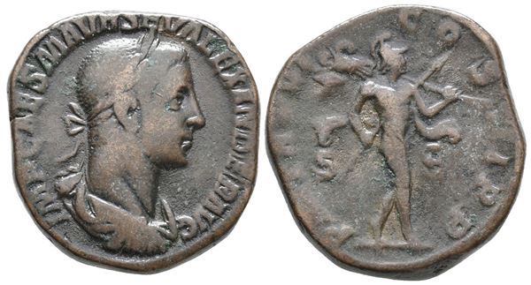 Severus Alexander (222-235). Æ Sestertius (28mm, 23.47g).  - Auction Greek, Roman, Byzantine Coins - Bertolami Fine Art - Prague