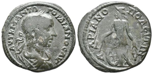 Gordian III (238-244). Thrace, Hadrianopolis. Æ (27mm, 8.47g).  - Auction Greek, Roman, Byzantine Coins - Bertolami Fine Art - Prague