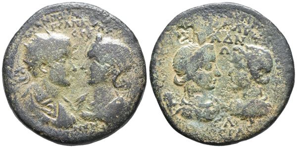 Gordian III and Tranquillina (238-244). Cilicia, Seleucia ad Calycadnum. Æ (37mm, 24.24g).