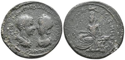 Gordian III And Tranquillina (238-244). Mesopotamia, Nisibis. Æ (33mm, 24.15g).