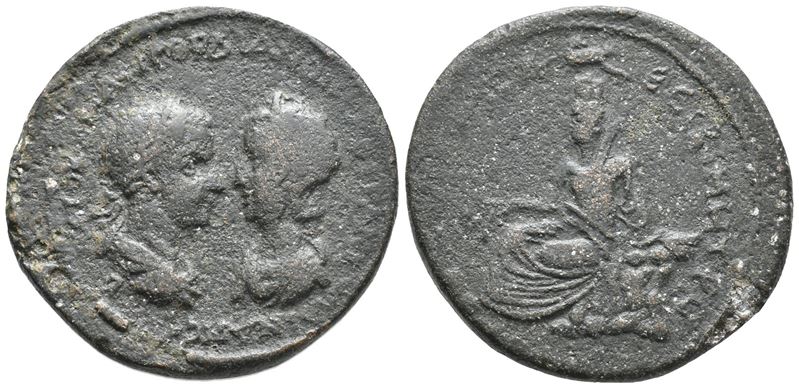 Gordian III And Tranquillina (238-244). Mesopotamia, Nisibis. Æ (33mm, 24.15g).