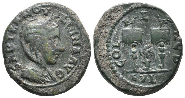 Tranquillina (Augusta, 241-244). Thrace, Deultum. Æ (23mm, 7.82g).  - Auction Greek, Roman, Byzantine Coins - Bertolami Fine Art - Prague