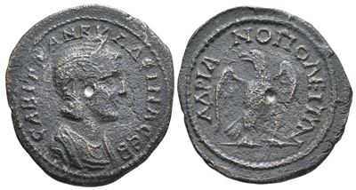 Tranquillina (augusta, 241-244), Thrace, Hadrianopolis. Æ (26mm, 6.5g).