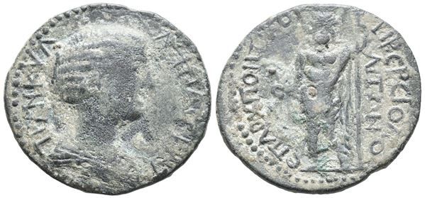 Tranquillina (Augusta, 241-244). Phrygia, Tiberiopolis. Æ (27mm, 10.82g).  - Auction Greek, Roman, Byzantine Coins - Bertolami Fine Art - Prague