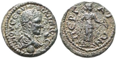 Philip II (247-249). Pamphylia, Perge. Æ (23mm, 8.9g).