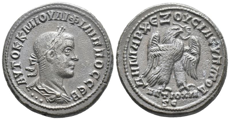 Philip II (247-249). Seleucis And Pieria, Antioch. Bi Tetradrachm (27mm, 11.48g),