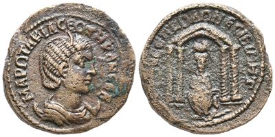 Otacilia Severa (augusta, 244-249). Mesopotamia, Nisibis. Æ (25mm, 10.8g).