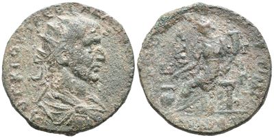 Trebonianus Gallus (251-253). Cilicia, Anazarbus. Æ (30mm, 18.72g).