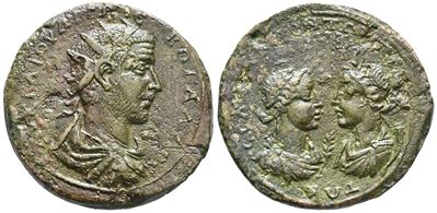 Trebonianus Gallus (251-253). Cilicia, Seleucia Ad Calycadnum. Æ (37mm, 28.8g).