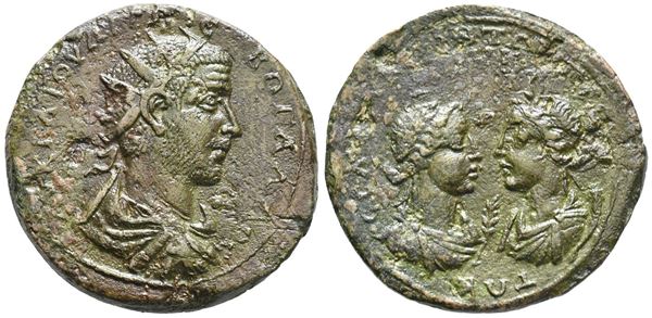 Trebonianus Gallus (251-253). Cilicia, Seleucia ad Calycadnum. Æ (37mm, 28.8g).  - Auction Greek, Roman, Byzantine Coins - Bertolami Fine Art - Prague