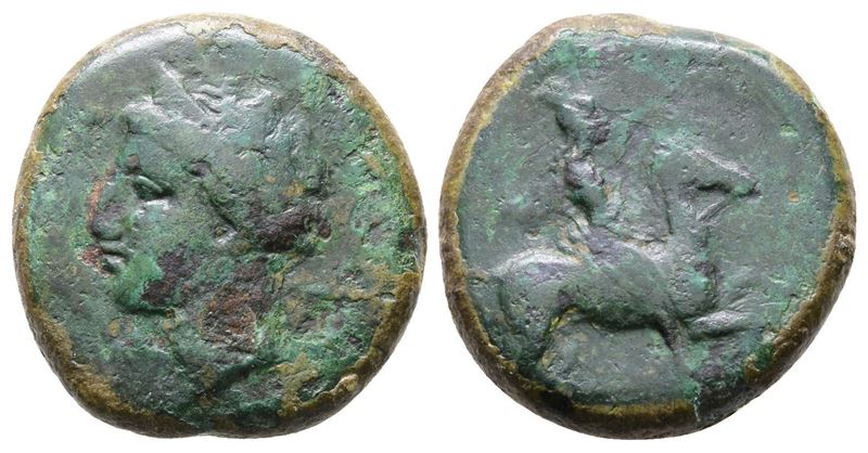 Sicily, Tyndaris, Late 4th Century Bc. Æ (20 MM, 7.68 G).