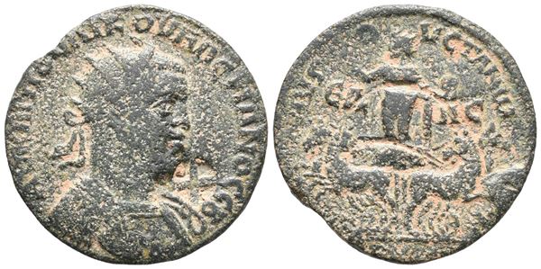 Valerian I (253-260). Cilicia, Augusta. Æ (28mm, 14.66g).  - Auction Greek, Roman, Byzantine Coins - Bertolami Fine Art - Prague