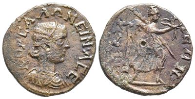 Salonina (augusta, 254-268). Bithynia, Nicaea.æ (21mm, 4.55g).